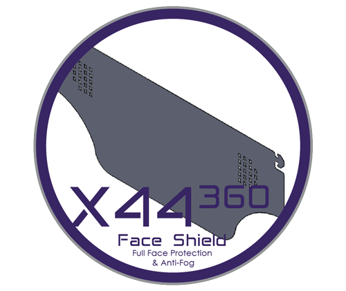 X-44A-360 Full 360 Degree Head Protection & Anti-Fog
